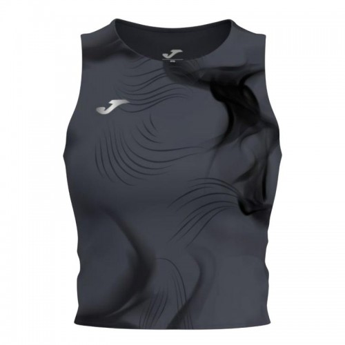 T-shirt nera nera senza maniche Joma R Night