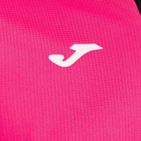 Camiseta Joma Ranking Rosa Fluor Negro  Oferta + Barato