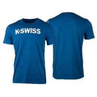 Kswiss Core T-Shirt Blue White  Offer + Cheap