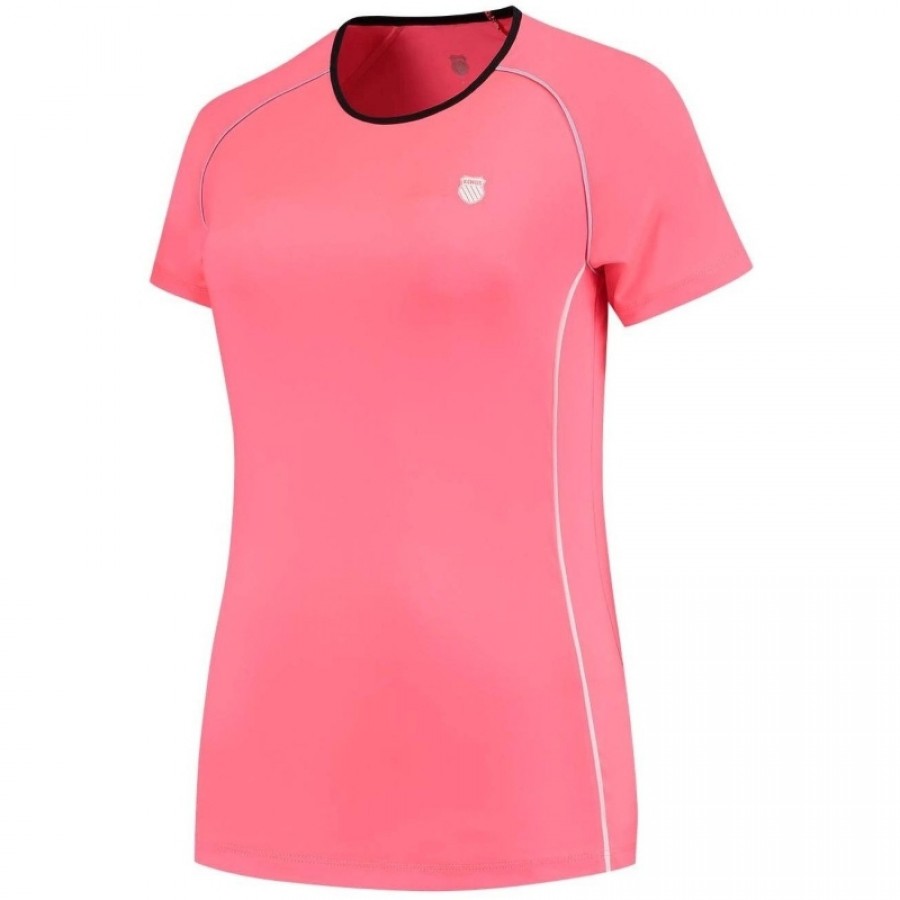 Camiseta Kswiss Hypercourt Crew 4 Rosa Mujer  Offer + Cheap