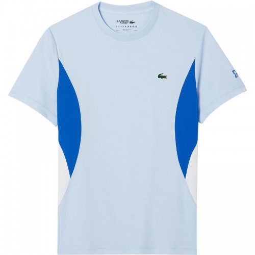 Camiseta Lacoste Novak Djokovic Azul Claro
