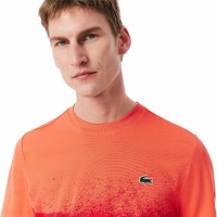 Lacoste Novak Djokovic T-Shirt Orange Red  Offer + Cheap