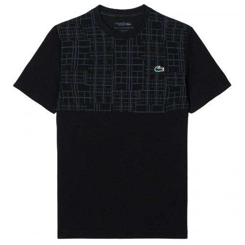 Lacoste Novak Djokovic Ultra Dry Black T-Shirt