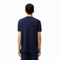 Camiseta Lacoste Pique Azul Marino  Oferta + Barato