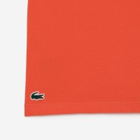 Camiseta Lacoste Sport Algodon Ecologico Naranja   Oferta + Barato