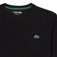 Camiseta Lacoste Sport Grafica Negro Verde