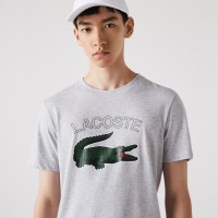 Camiseta Lacoste Sport Gris Vigore  Oferta + Barato