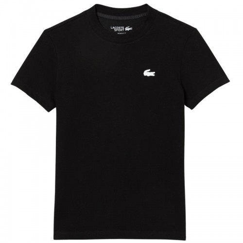 Camiseta Lacoste Sport Negro Mujer