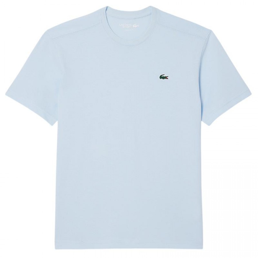 Lacoste Sport Regular Fit Light Blue T-Shirt  Offer + Cheap