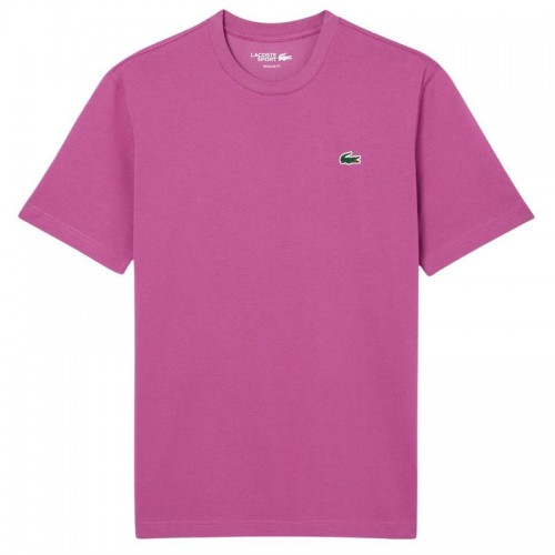 Lacoste Sport Regular Fit Mauve T-Shirt