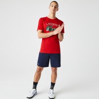 Camiseta Lacoste Sport Rojo  Oferta + Barato