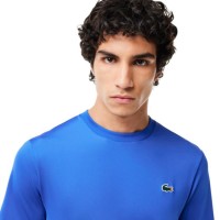Camiseta Lacoste Sport Slim Fit Azul  Oferta + Barato