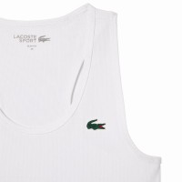 Camiseta Lacoste Sport Slim Fit Blanco  Oferta + Barato