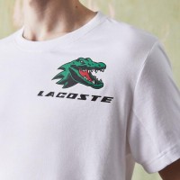 Lacoste Sport Tennis T-shirt Blanc  Offre - Pas cher