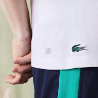 Lacoste Sport Tennis T-shirt Blanc  Offre - Pas cher