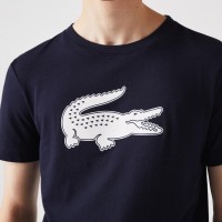 Camiseta Lacoste Sport Transpirable Azul Marino  Oferta + Barato