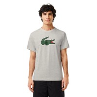 T-Shirt Lacoste Ultra Dry Cinza  Oferta + Barato