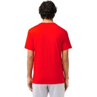 Camiseta Lacoste Ultra Dry Red  Oferta + Barato