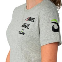 T-Shirt Femme Lok A1 Padel Bridger Gris Melange  Offre - Pas cher