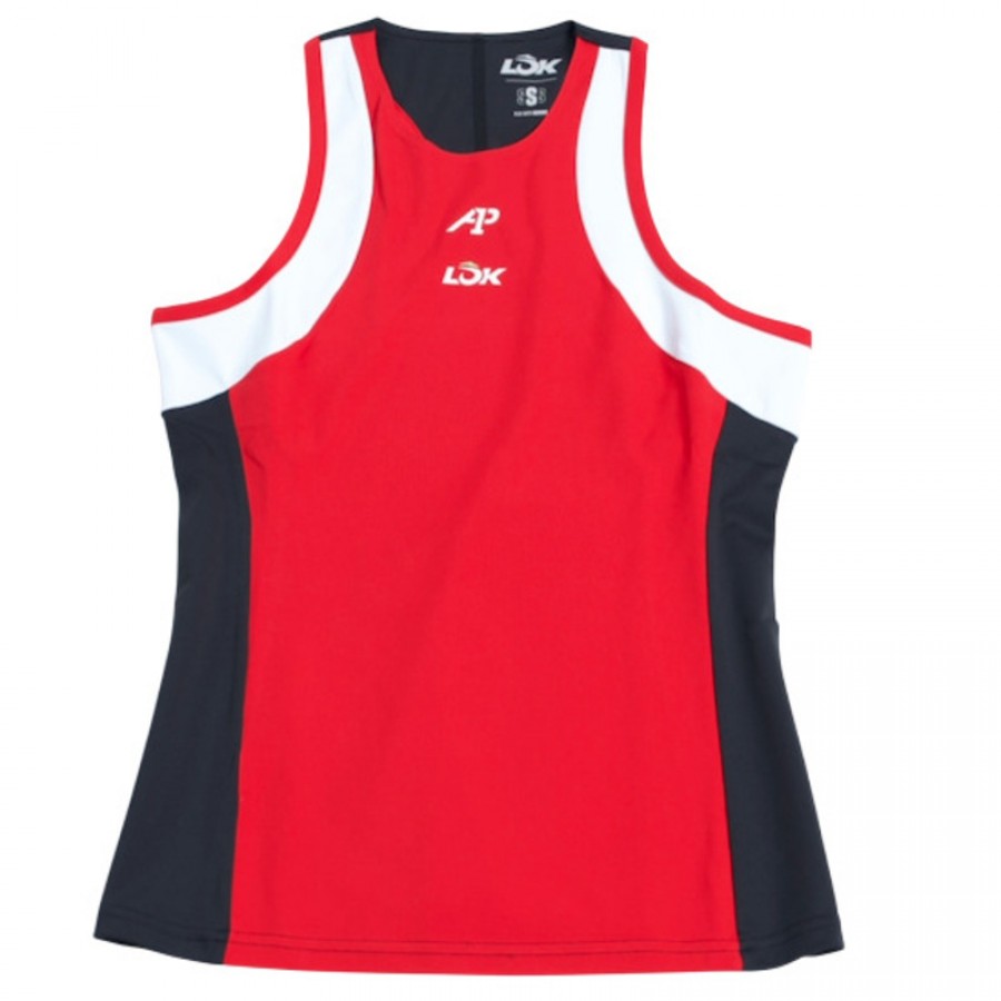 Camiseta Lok A1 Padel Elk Blanco Negro Mujer  Oferta + Barato