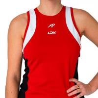 Camiseta Lok A1 Padel Elk Blanco Negro Mujer  Oferta + Barato