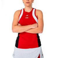 Camiseta Lok A1 Padel Elk Blanco Negro Mujer  Oferta + Barato