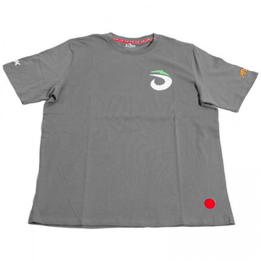 Camiseta Lok A1 Padel Glacier Gris