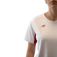 Camiseta Lok A1 Padel Stanish Blanco Mujer  Offer + Cheap