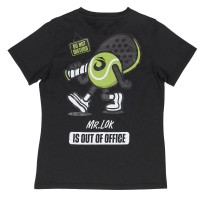 Camisetta Guy Out of Office Negro Moose  Offer + Cheap