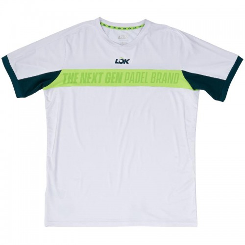 Camiseta Branca Verde Lok Tau