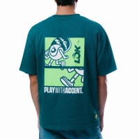 T-shirt vert Lok Ullu
