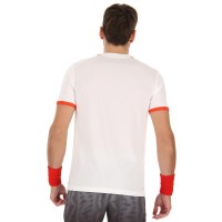 Camiseta Lotto Top IV Negro Blanco Brillante  Oferta + Barato