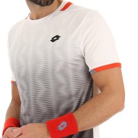 Camiseta Lotto Top IV Negro Blanco Brillante  Oferta + Barato