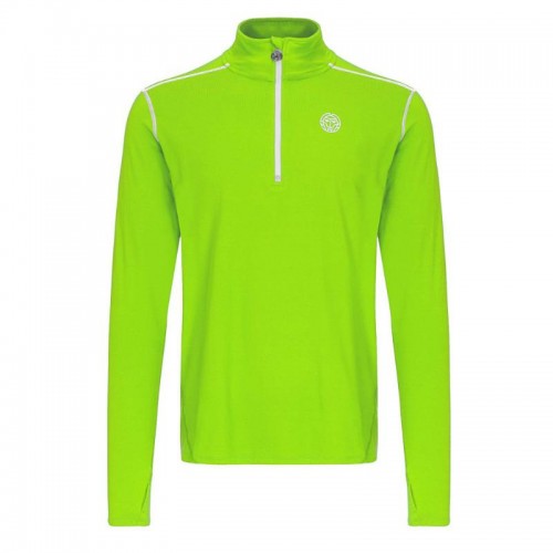 Bidi Badu Zac Green Neon White Long Sleeve T-Shirt