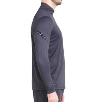 Camiseta Manga Larga Bullpadel Nidio Azul Sombra  Oferta + Barato
