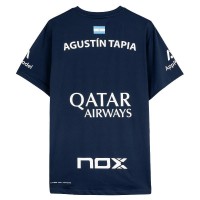 Camiseta Nox Agustin Tapia Sponsors AT10 Azul Oscuro 2024  Oferta + Barato