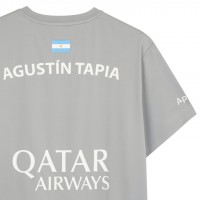 Camiseta Nox Agustín Tapia Patrocinadores AT10 Cinza 2024  Oferta + Barato
