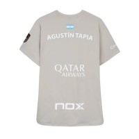 Camiseta Nox Agustin Tapia Sponsors AT10 Gris Claro 2026