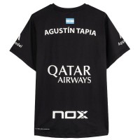 Camiseta Nox Agustín Tapia Patrocinadores AT10 Preto 2024  Oferta + Barato