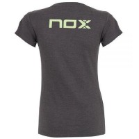 Nox Basic Gris T-Shirt Femme  Offre - Pas cher