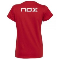 Nox Basic Rouge T-Shirt Femme  Offre - Pas cher