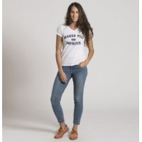Camiseta Nox Mujer Basic Blanco  Offre - Pas cher