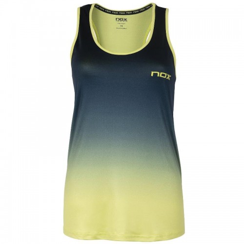 Nox Pro Blue Logo Lime Degraded Women T-Shirt