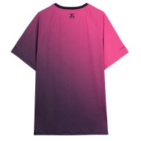 Camiseta Nox Pro Morado Rosa Degradado
