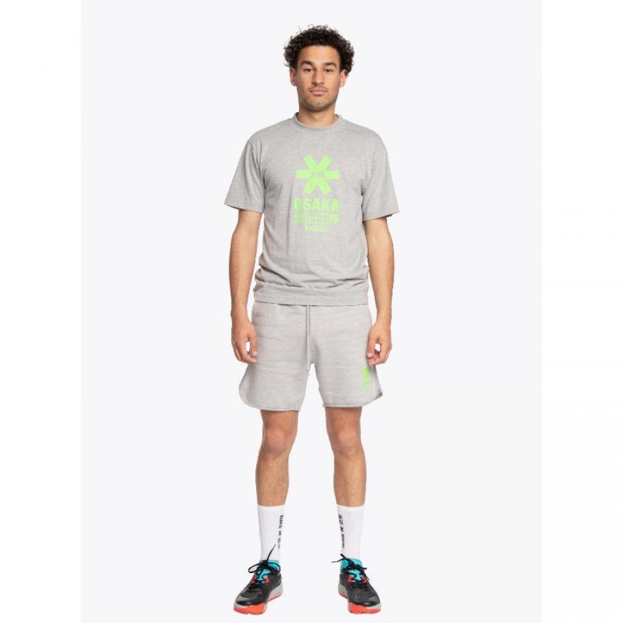 Camiseta Osaka Basic Gris  Oferta + Barato