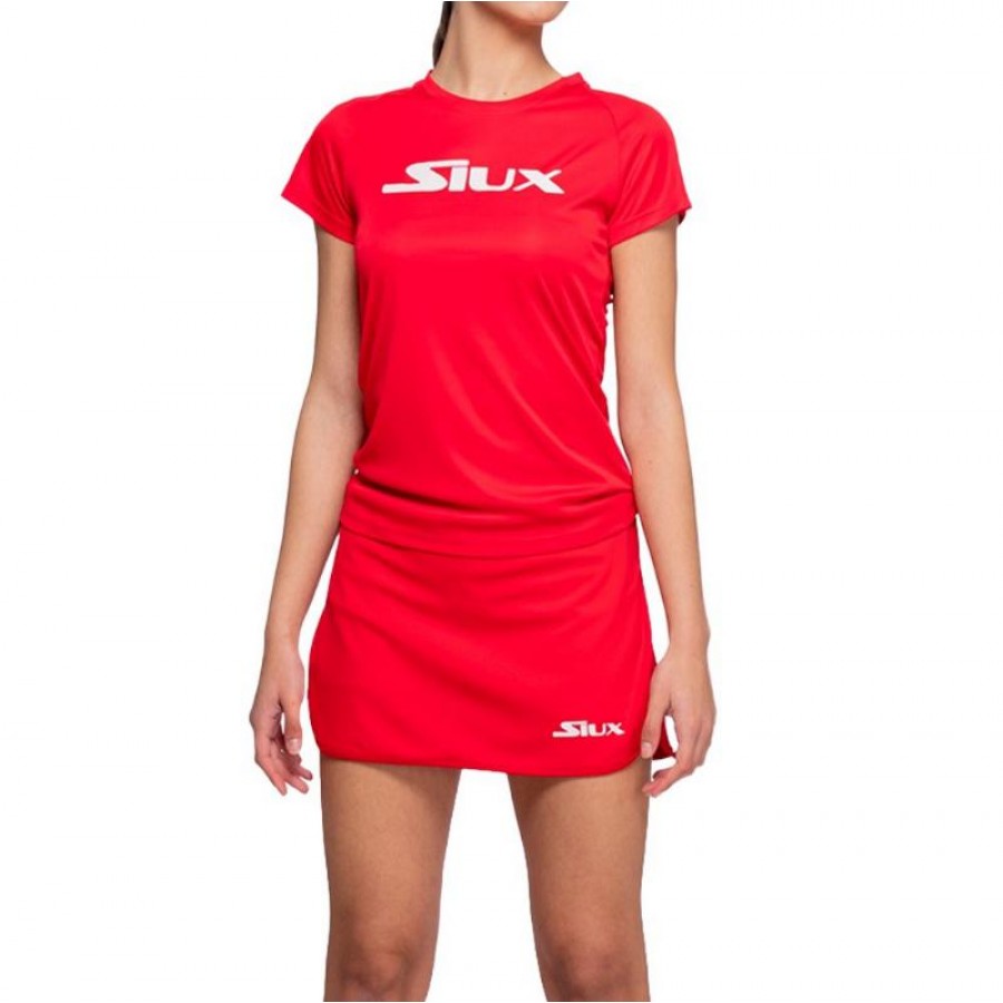 Camiseta Siux Club Vermelha para Mulheres  Oferta + Barato