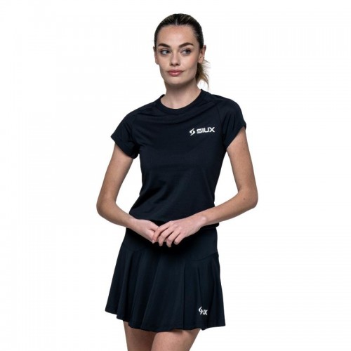 T-shirt noir féminin Siux Match 26
