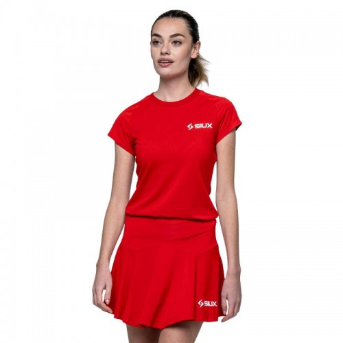 T-shirt rouge féminin Siux Match 26