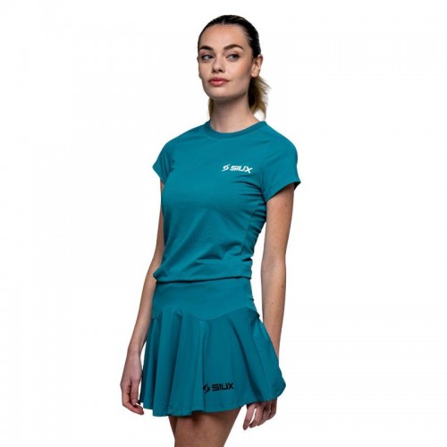 T-shirt vert féminin Siux Match 26
