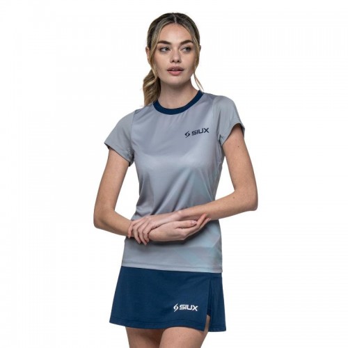 Camiseta Siux Wave 26 Gris Mujer